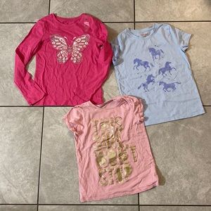 3  Girls T-shirts